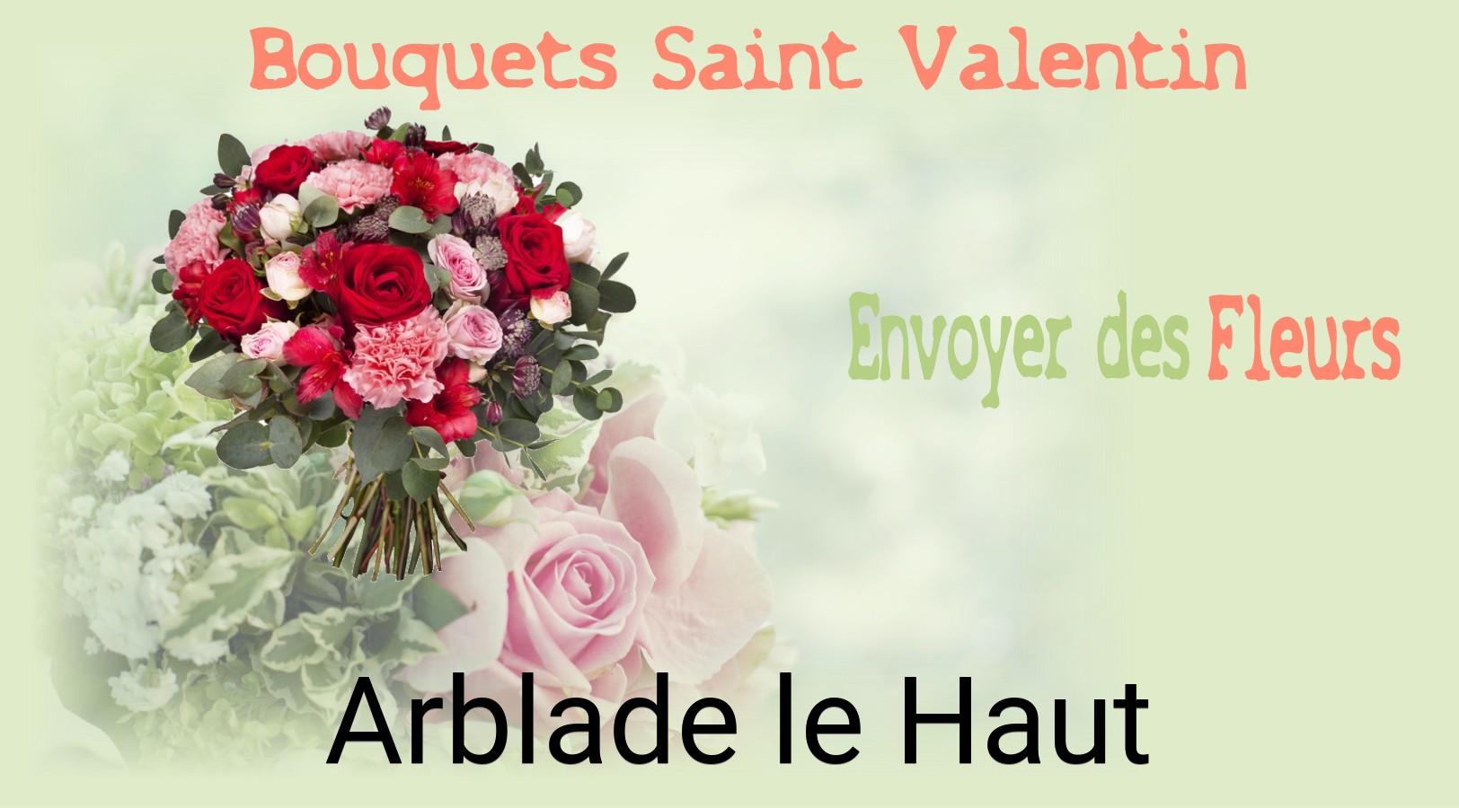 Roses de Saint-Valentin livrées à Arblade-le-Haut